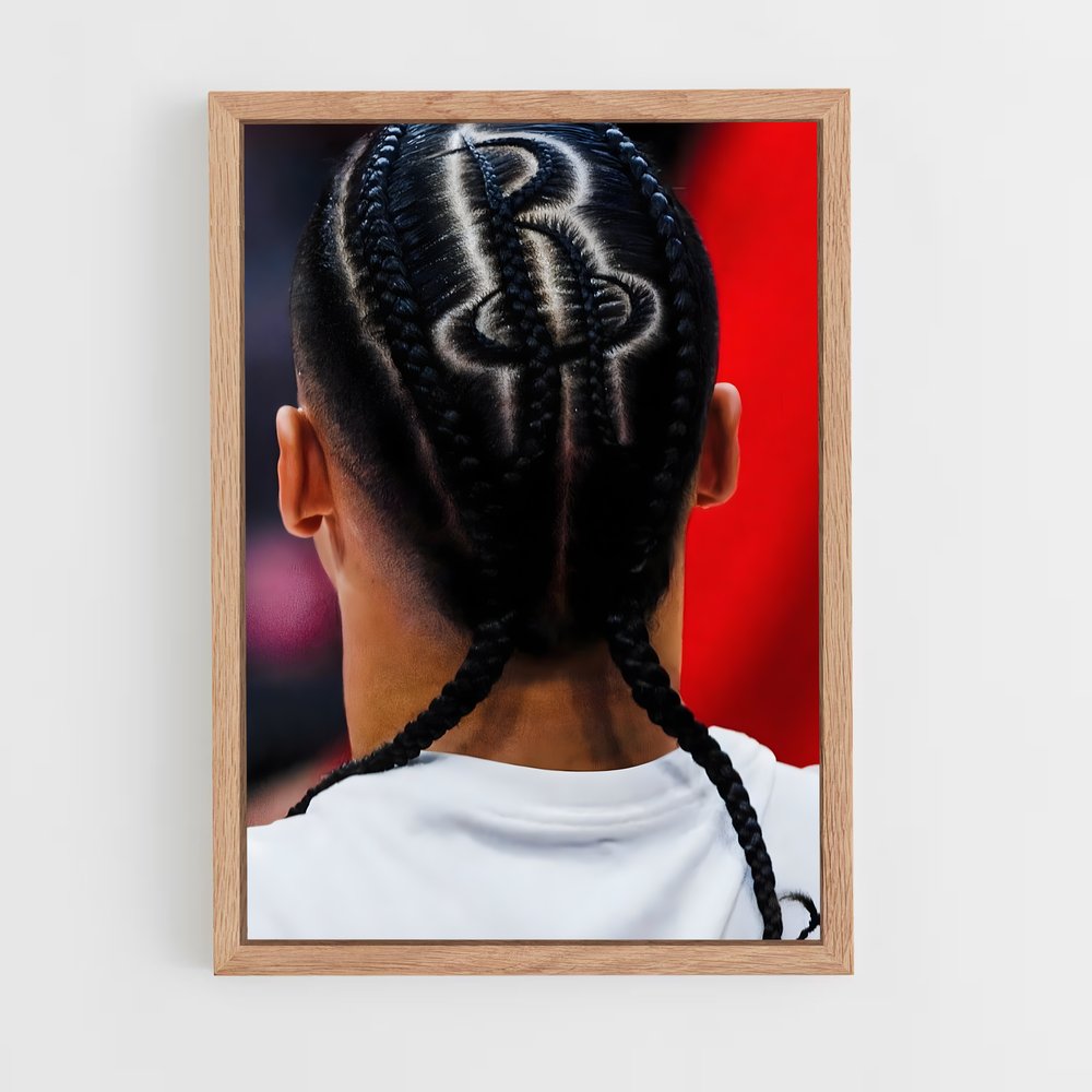 Poster Houston Vibes – affiche Basketball (vue 4)